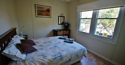 Bedrooms in the Tobruk Cottage